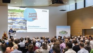 Im Mittelpunkt der Veranstaltung standen eine Reihe von Vorträgen und Plenarsitzungen von Forschern und Behörden, die sich mit Grundwasser befassen. (Foto: Nicola Pitaro)